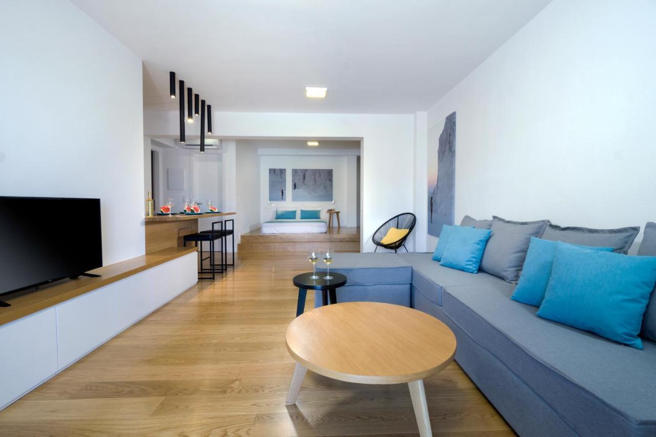 Seametry Apartments Soúda Buitenkant foto